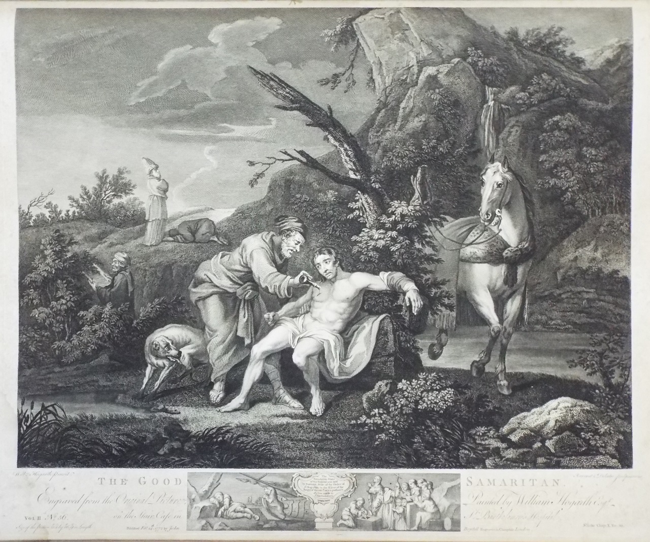 Print - The Good Samaritan - Ravenet